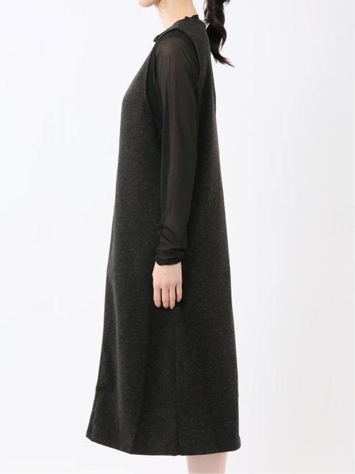 ストレッチウォッシャブル ウーリッシュ ジャンスカ(セットアップ可能)