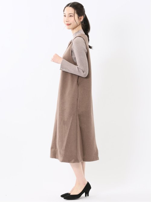 ストレッチウォッシャブル ウーリッシュ ジャンスカ(セットアップ可能)