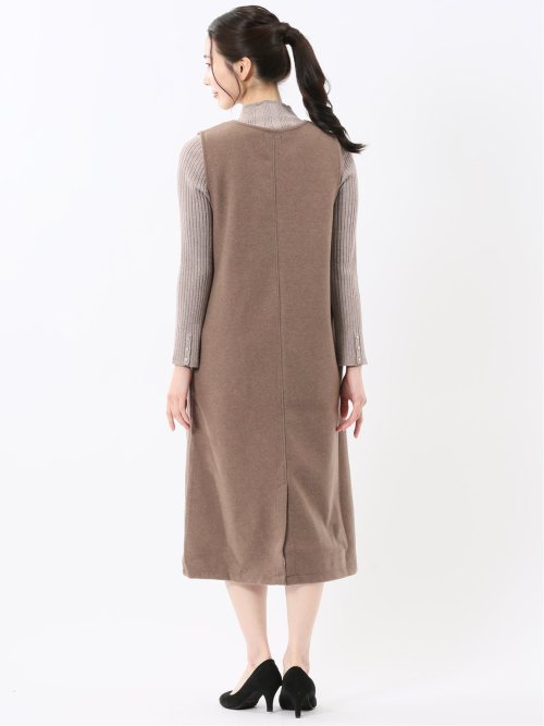 ストレッチウォッシャブル ウーリッシュ ジャンスカ(セットアップ可能)