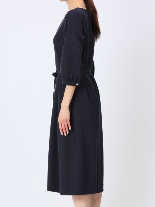 ダブルクロス サックワンピース 紺(セットアップ可能)