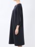 ダブルクロス サックワンピース 紺(セットアップ可能)
