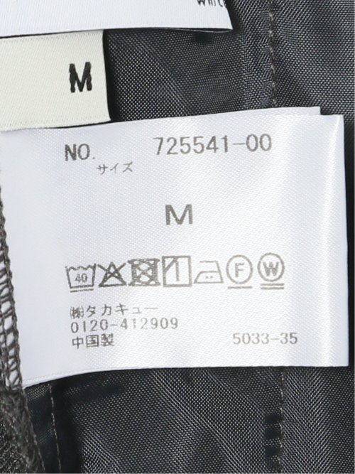 ストレッチウォッシャブル ウーリッシュ サロペット(セットアップ可能)