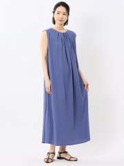 イノウェーブ/INNOWAVE 接触冷感 ストレッチ ノースリ ワンピース