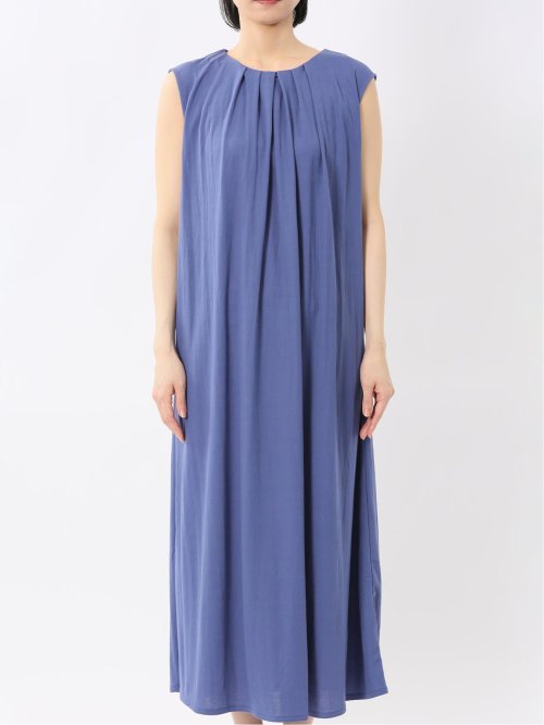 イノウェーブ/INNOWAVE 接触冷感 ストレッチ ノースリ ワンピース