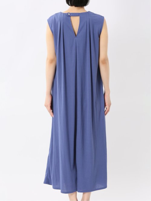 イノウェーブ/INNOWAVE 接触冷感 ストレッチ ノースリ ワンピース