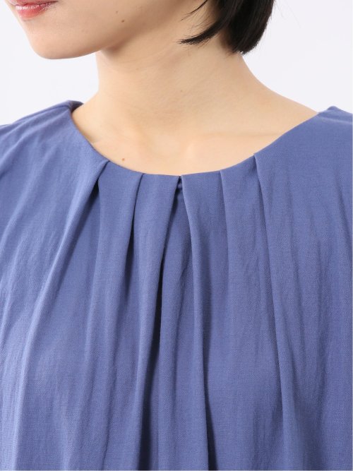 イノウェーブ/INNOWAVE 接触冷感 ストレッチ ノースリ ワンピース