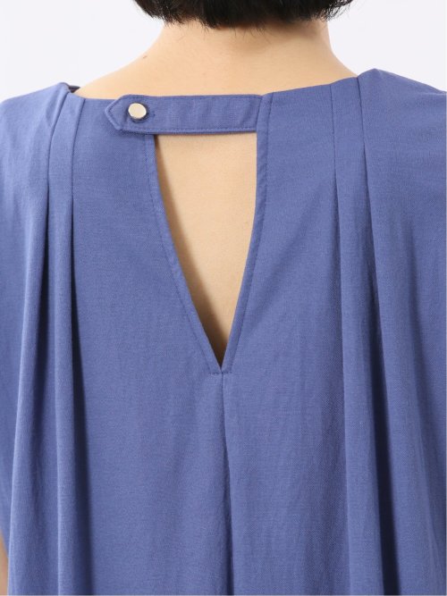 イノウェーブ/INNOWAVE 接触冷感 ストレッチ ノースリ ワンピース