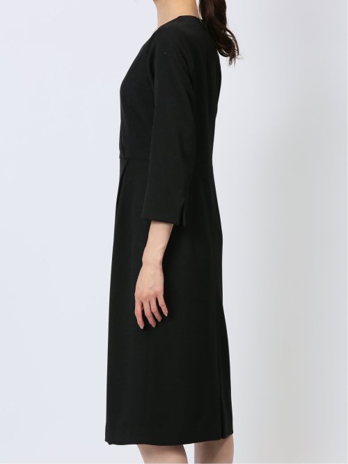 ウーリッシュ カシュクールワンピース 黒(セットアップ可能)(S 05黒