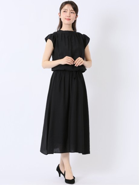 マーブルワルツ/MARBLE WALTS 袖フリル ワンピース