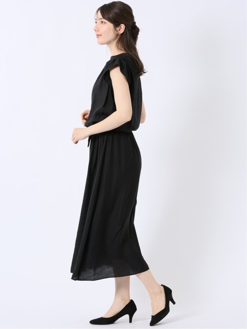 マーブルワルツ/MARBLE WALTS 袖フリル ワンピース