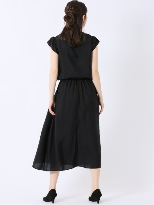 マーブルワルツ/MARBLE WALTS 袖フリル ワンピース