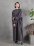 Scuba Knit Relax Long Dress / ダンボールニット リラックスロングワンピース