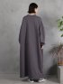 Scuba Knit Relax Long Dress / ダンボールニット リラックスロングワンピース