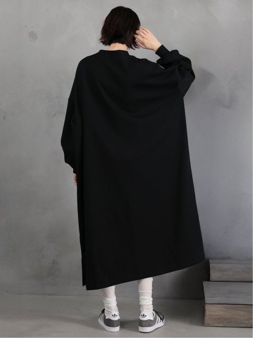 ドロー/DRAW ダンボールニット リラックス ロングワンピース