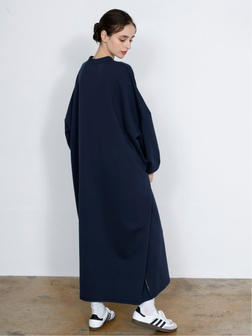 ドロー/DRAW ダンボールニット リラックス ロングワンピース