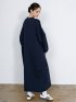 Scuba Knit Relax Long Dress / ダンボールニット リラックスロングワンピース