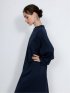 Scuba Knit Relax Long Dress / ダンボールニット リラックスロングワンピース