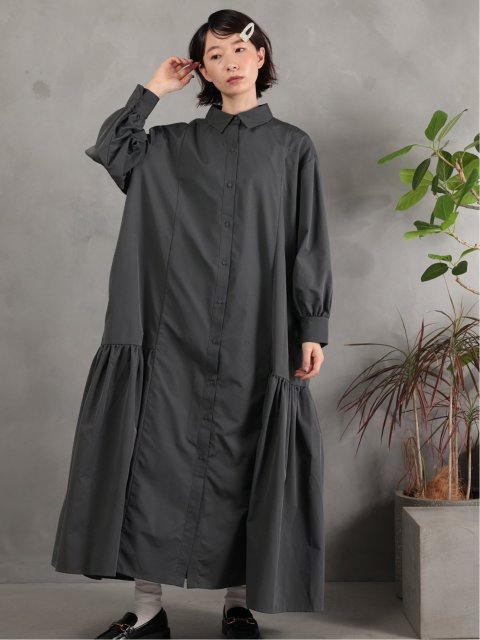 gathered shirts onepiece