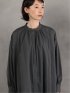 stand collar long shirts onepiece