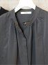 stand collar long shirts onepiece