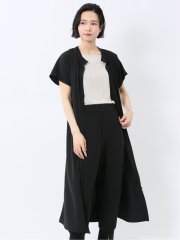 前後2WAY シャツワンピース