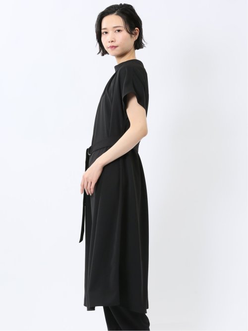 前後2WAY シャツワンピース