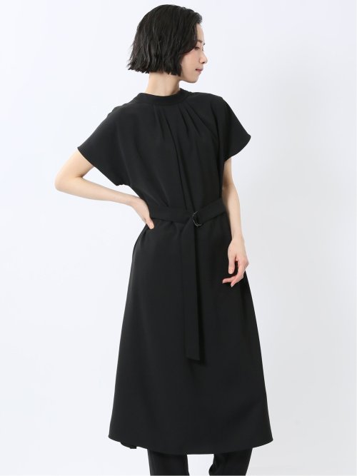 前後2WAY シャツワンピース