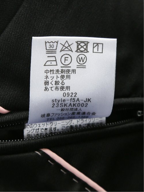 リクルート黒無地 ウール混 2ボタンジャケット(セットアップ可能)