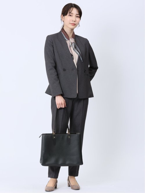 シャークスキン カラーレスジャケット グレー(セットアップ可能)