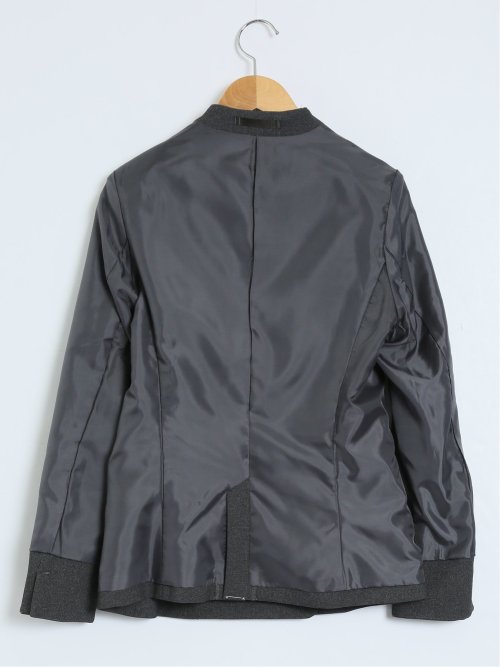 シャークスキン カラーレスジャケット グレー(セットアップ可能)