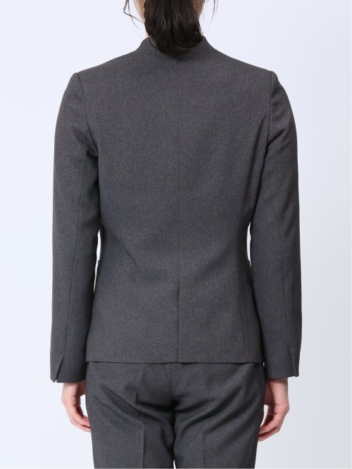 シャークスキン カラーレスジャケット グレー(セットアップ可能)