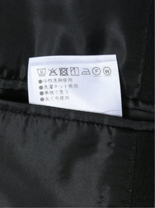 クリアエフェクト 黒無地 2ボタンジャケット(セットアップ可能)