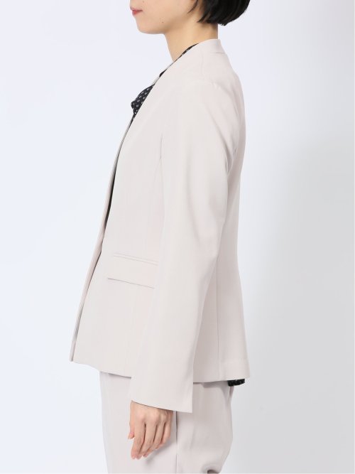 ダブルクロス カラーレスジャケット ライトグレー(セットアップ可能)