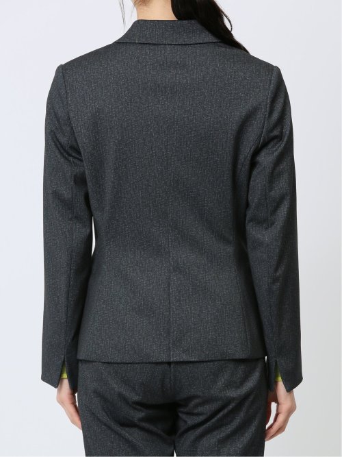 ポンチ 1ボタンジャケット 組織紺(セットアップ可能)