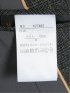 レーヨン混ストレッチ 1ボタンジャケット チェックグレー(セットアップ可能)