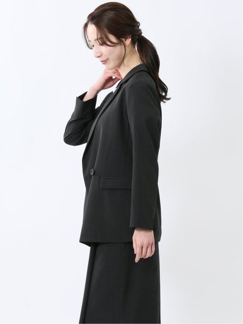 杢調 ダブルジャケット 黒(セットアップ可能)
