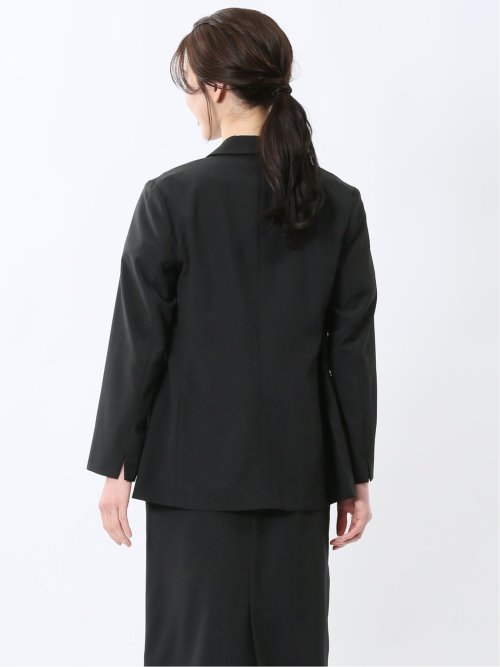 杢調 ダブルジャケット 黒(セットアップ可能)