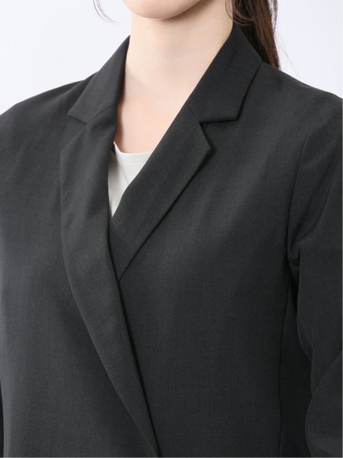 杢調 ダブルジャケット 黒(セットアップ可能)