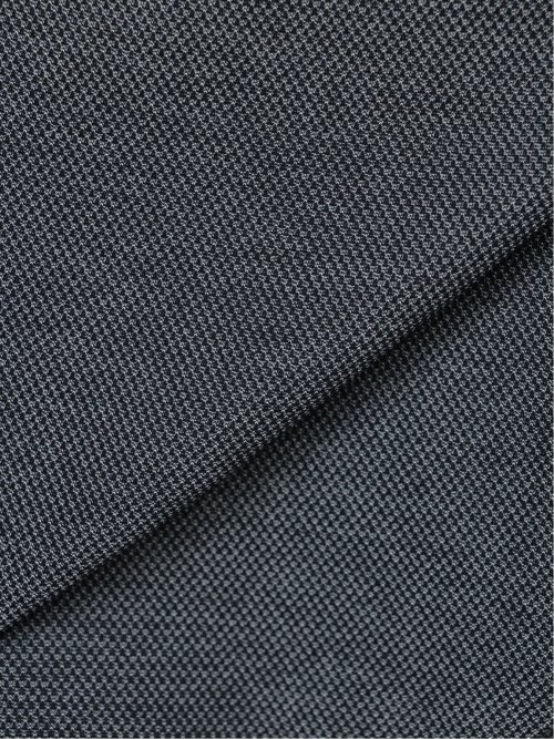 ドビーニット  1ボタン7分袖ジャケット 紺(セットアップ可能)