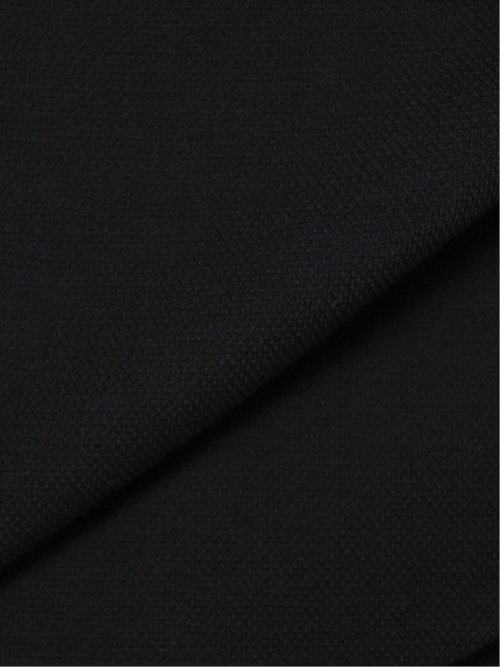 ドビーニット 1ボタン7分袖ジャケット 組織紺(セットアップ可能)