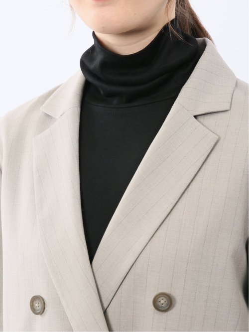 ビリーストライプ ダブルジャケット ベージュ(セットアップ可能)