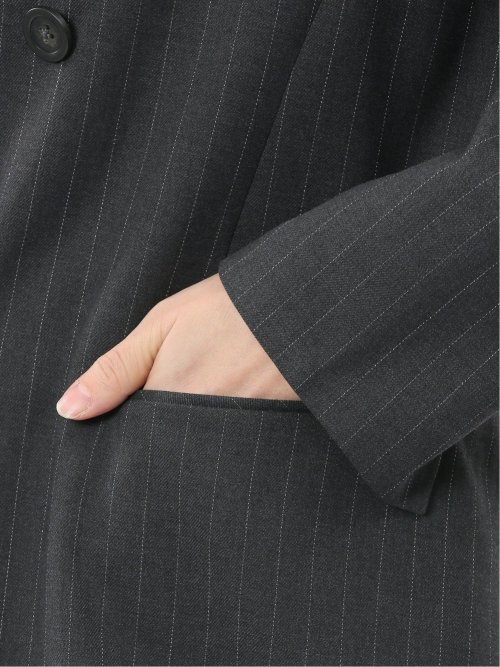 ビリーストライプ ダブルジャケット グレー(セットアップ可能)