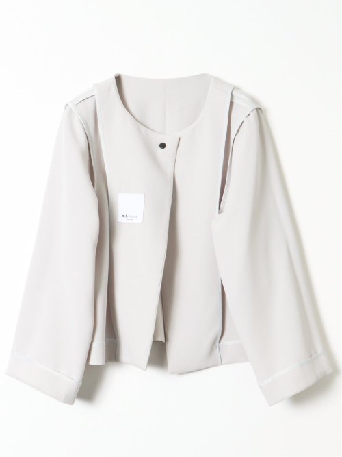 トリアセライク バージャケット ライトグレー(セットアップ可能)