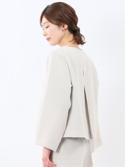 トリアセライク バージャケット ライトグレー(セットアップ可能)