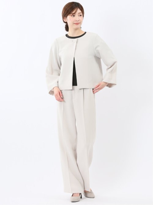 トリアセライク バージャケット ライトグレー(セットアップ可能)