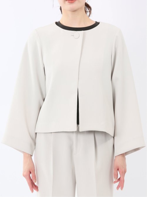 トリアセライク バージャケット ライトグレー(セットアップ可能)