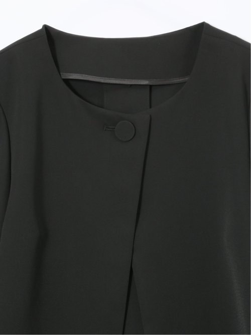 トリアセライク バージャケット 黒(セットアップ可能)