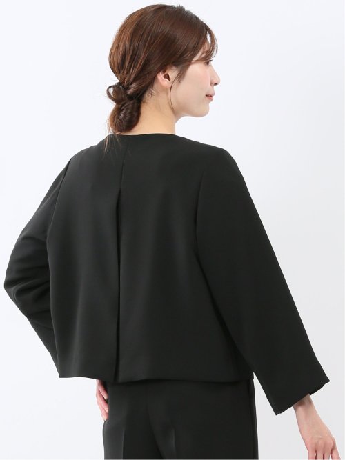 トリアセライク バージャケット 黒(セットアップ可能)