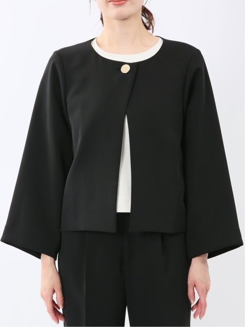 トリアセライク バージャケット 黒(セットアップ可能)