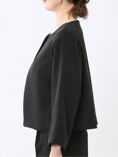 トリアセライク バージャケット 黒(セットアップ可能)